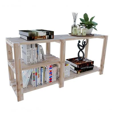 Prateleiras Organizadora De Livros Madeira Pinus