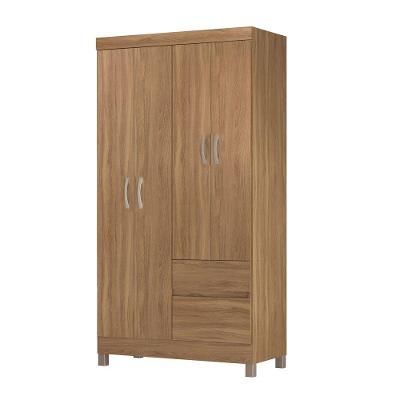 Guarda Roupa 4 Portas Com Pés Lótus Amêndola Touch 42060