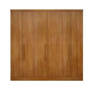 Modulo Para Guarda Roupa Com 6 Portas E 4 Gavetas Cumaru