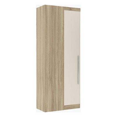 Guarda Roupa Canto Reto Modulado 1 Maleiro 2 Cabideiros 90cm