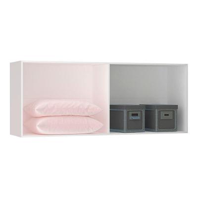 Maleiro Closet Ponte Queen 165cm 2 Divisórias Prime Branco