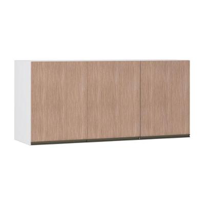 Maleiro Ponte Aérea 3 Portas 145cm Branco C/Cumaru
