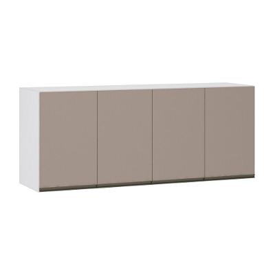 Maleiro Ponte Aérea 4 Portas 165cm Branco C/Connect