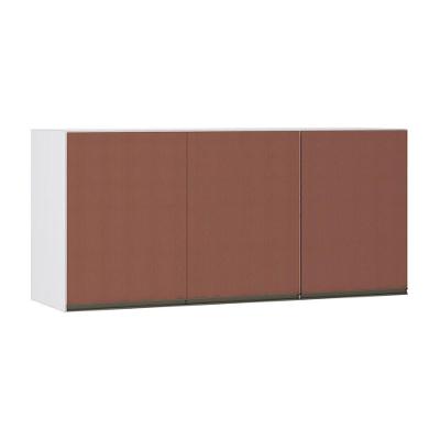 Maleiro Ponte Aérea 3 Portas 145cm Branco C/Gaia