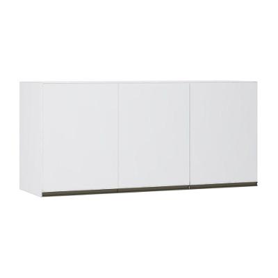 Maleiro Ponte Aérea 3 Portas 145cm Branco C/Branco