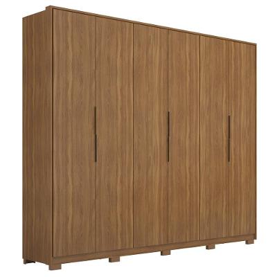 Guarda Roupa Com Pés 6 Portas 6 Gavetas Amendola Touch