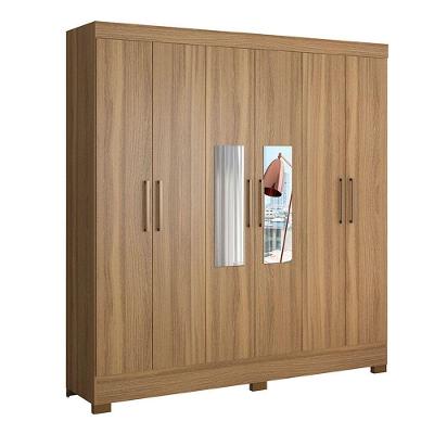 Guarda Roupa Casal 6 Portas Prático 63020el Touch