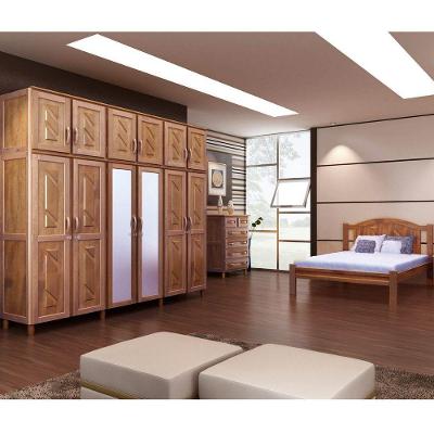 Guarda-roupa 12 Portas Cama Cômoda 6 Gavetas Madeira Imbuia