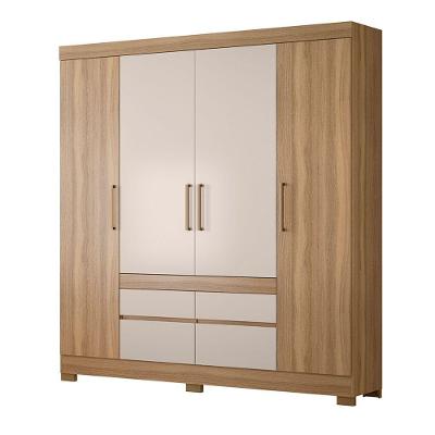 Guarda Roupa Casal 4 Portas Bilbao 64110 Off White