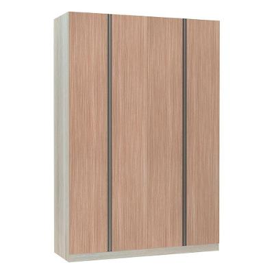 Guarda-roupa Solteiro 4 Portas 160 Cm Cumaru