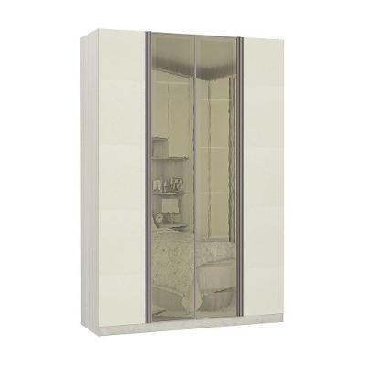 Guarda-roupa Solteiro 4 Portas Legno Crema Com Kashmir