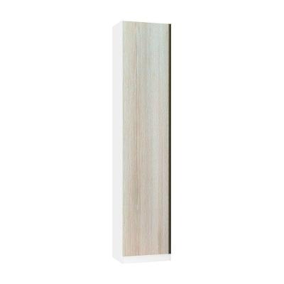 Guarda Roupa Sapateira 1 Porta 50cm Branco Com Legno Crema