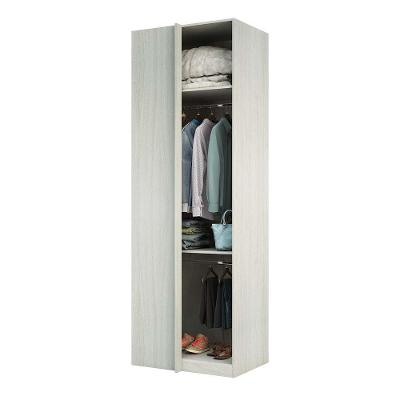 Guarda Roupa Canto 80,4cm 1 Maleiro Legno Crema