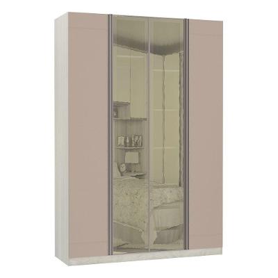 Guarda-roupa Solteiro 4 Portas Legno Crema Com Connect