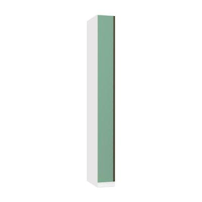 Guarda Roupa Modulado 1 Porta 25cm Branco Ff Com Verde Jade