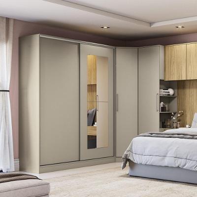 Guarda-roupa 2 Portas De Correr 3 Gavetas Versa Conect 1,75m