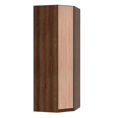 Guarda Roupa Canto 1 Porta 83cm Dourado Com Cumaru