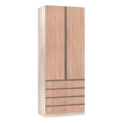 Guarda-roupa Solteiro 2 Portas 90 Cm Cumaru
