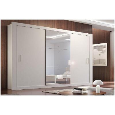 Guarda Roupa Casal Veneza Luxo Com 3 Portas Rufato Branco