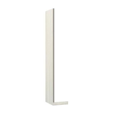 Guarda-roupa 1 Porta 40cm Legno Crema Com Branco Mat
