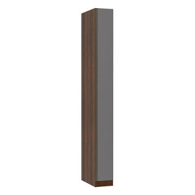 Guarda Roupa 1 Porta 25cm Dourado Com Cinza Puro