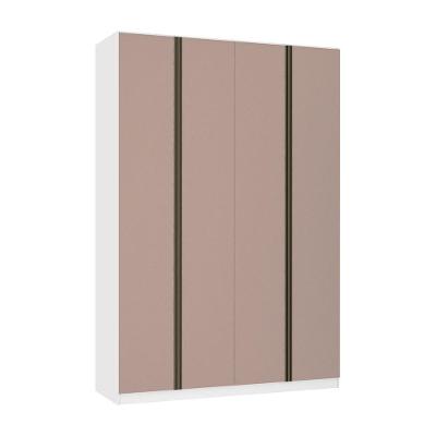 Guarda Roupa 4 Portas 159,2 Cm Branco Ff Com Connect