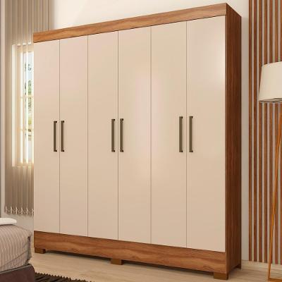 Guarda Roupa Casal 6 Portas 62320 Amendola Off White
