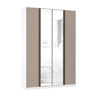 Guarda Roupa 4 Portas 159,2 Cm Branco Com Connect