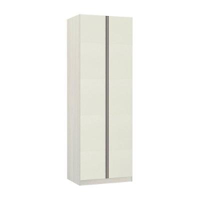 Guarda Roupa 2 Portas 80cm Legno Crema Com Kashmir