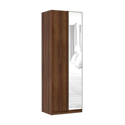 Guarda Roupa Canto Reto 1 Porta 80cm Dourado
