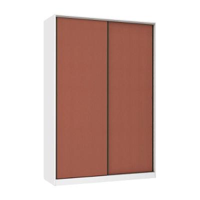 Guarda Roupa 2 Portas De Correr 159cm Branco Ff Com Gaia