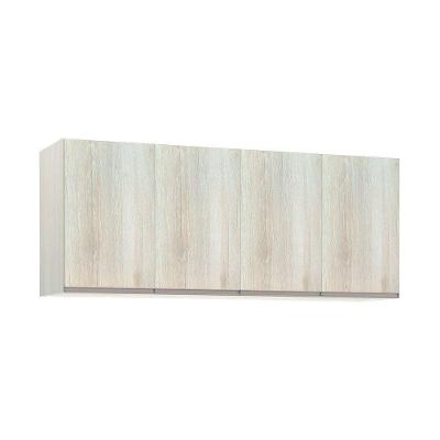 Maleiro Casal Luciane 4 Portas Prime Plus 165 Cm Crema