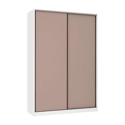 Guarda Roupa 2 Portas De Correr 159cm Branco Ff Com Connect