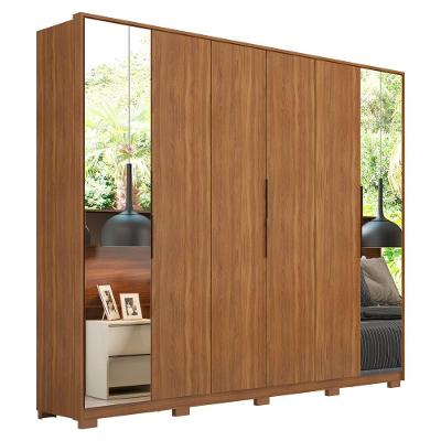 Guarda Roupa De Casal 6 Portas 2 Espelho Atrice