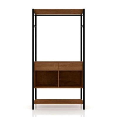 Guarda Roupa Closet Modulado Paris 902 Preto