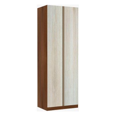 Guarda Roupa 2 Portas 80 Cm Dourado Com Legno Crema