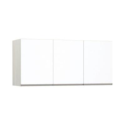 Maleiro Ponte Casal 3 Portas 145Cm Crema Com Branco Mat