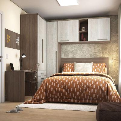 Guarda Roupa Canto Queen 4 Gavetas Vanilla C/ Legno Crema Co
