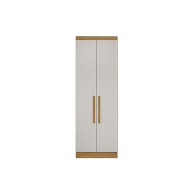 Módulo de Quarto Casal Guarda Roupa Rizon c/ 2 Portas e 3 Gavetas Freijó/FendiOff - Novo Horizonte