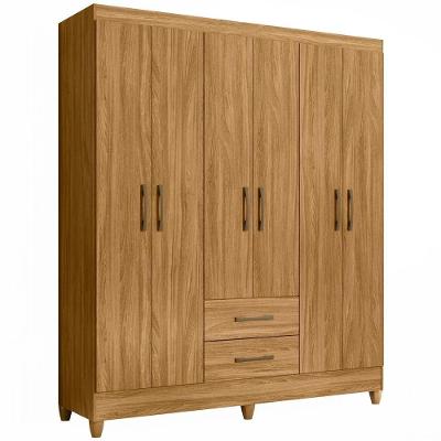 Guarda Roupa 6 Portas 9530 Freijo Moval Freijo