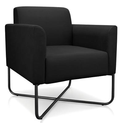 Poltrona Base Industrial X Preta Maressa S07 Preto