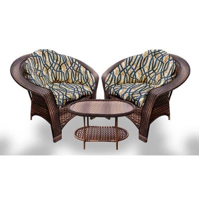 Conjunto De Poltronas 19 2 Poltronas + 1 Mesa Centro