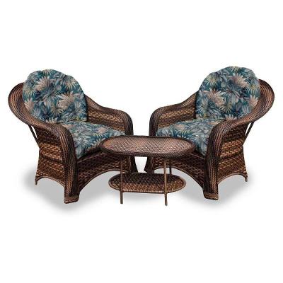 Conjunto De Poltronas 2 Poltronas + 1 Mesa Centro Palmares