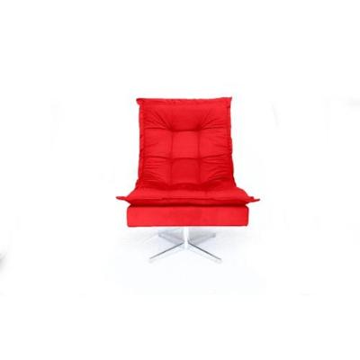 Poltrona Decorativa Nilla Chaise Tecido Liso