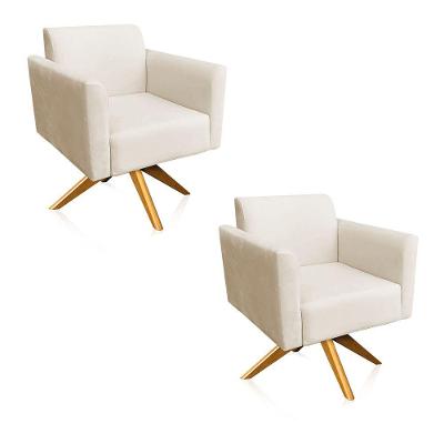 Kit 02 Poltronas Marisa Bege