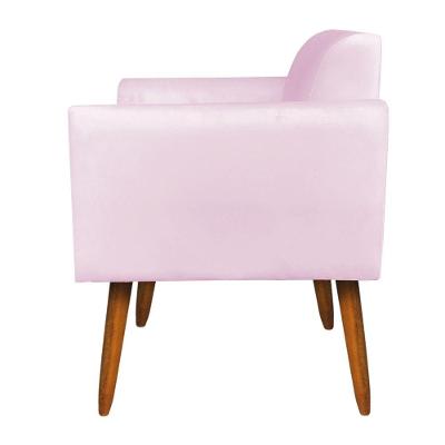 Namoradeira Marisa Suede Rosa Bebê
