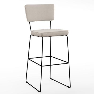 Banqueta Alta Para Cozinha Allana L02 Cru