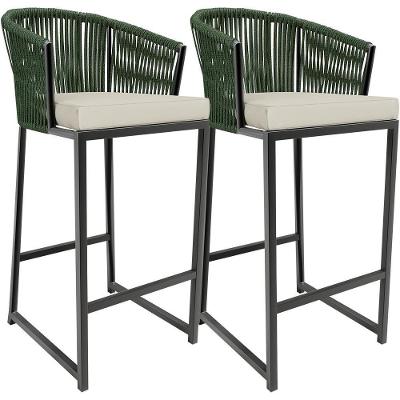 Kit 02 Banqueta Para Área Gourmet D04 Verde