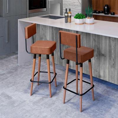 Kit 2 Banquetas Barcelona Cor Café - Speciale Home Café