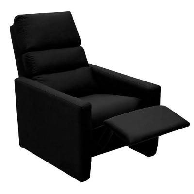 Poltrona Do Papai Reclinável Ravena Corano Preto - Speciale Home Preto